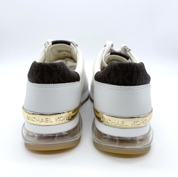 Michael Kors MK Allie Trainer Logo Print Sneakers - Picture 6 of 16
